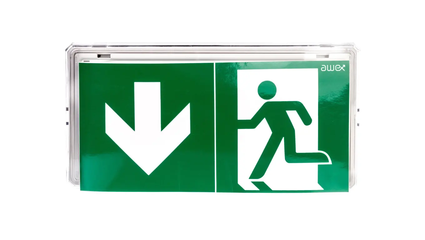 AWEX Emergency Luminaire EXIT LED 1W