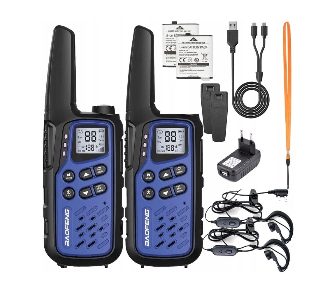 Walkie-Talkie Baofeng BF-T25E Dark Blue 2