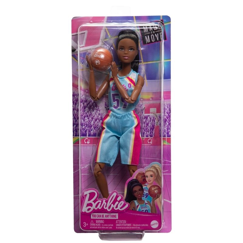 Barbie Made to Move Basketball Player
