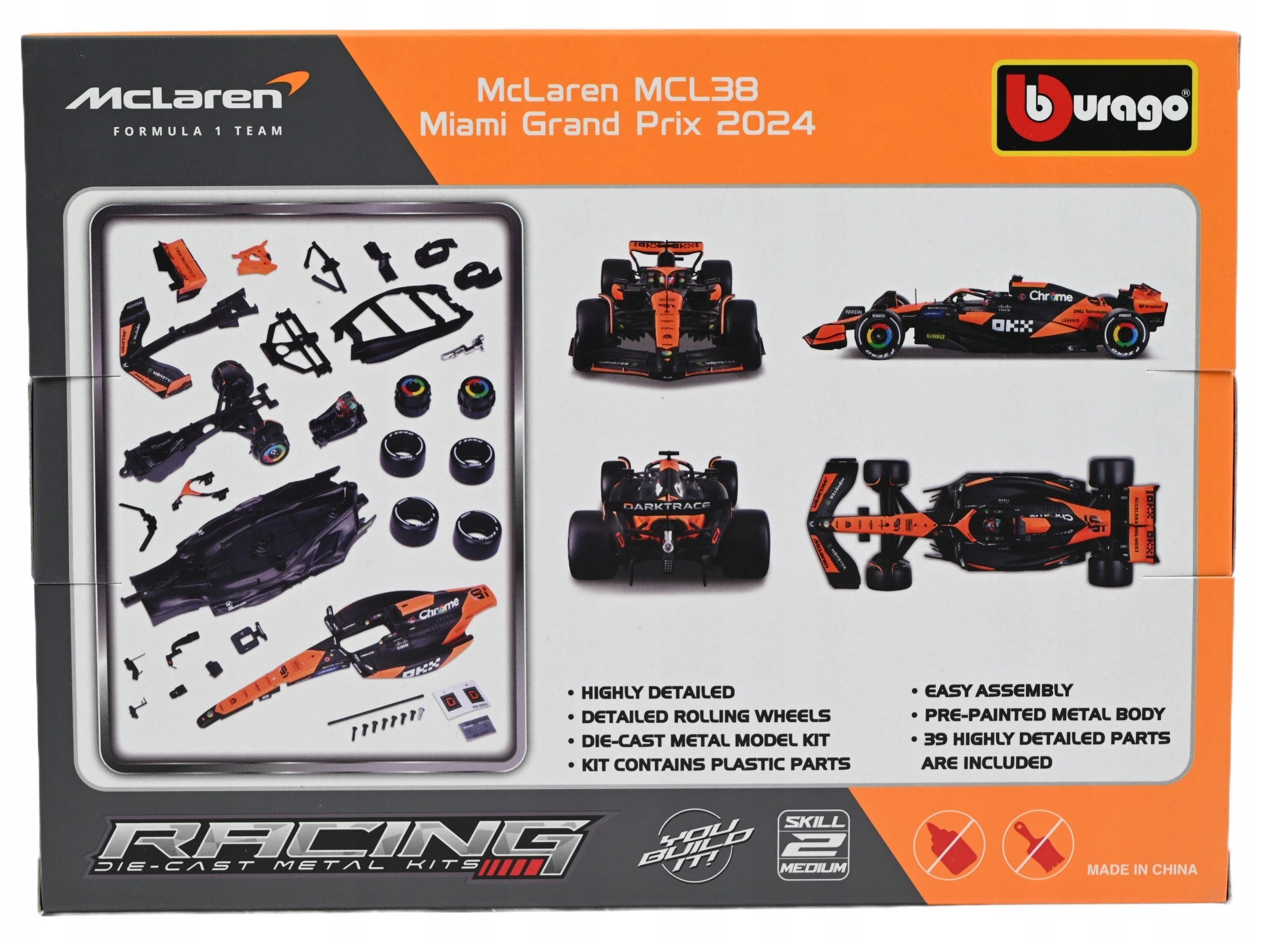 BBU 1:24 F1 McLarenTeam MCL38 #81