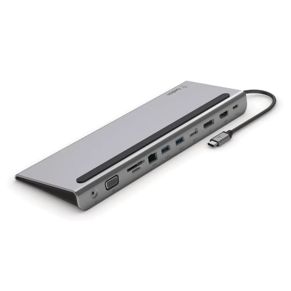 Belkin INC004BTSGY laptop dock/port replicator Wired