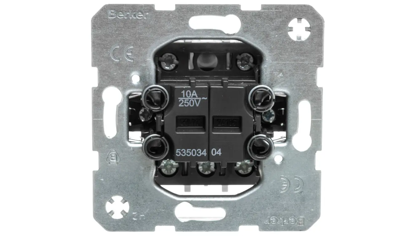 Berker 2-key switch One.Platform group