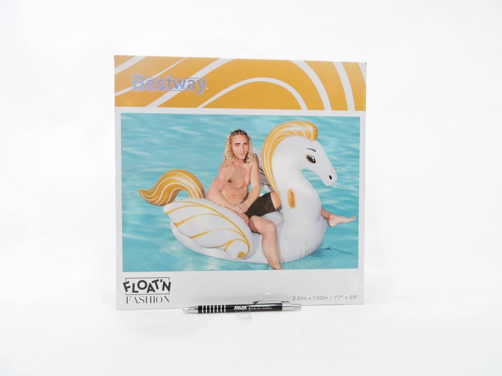 Bestway 41118 pool/beach float Gold  White
