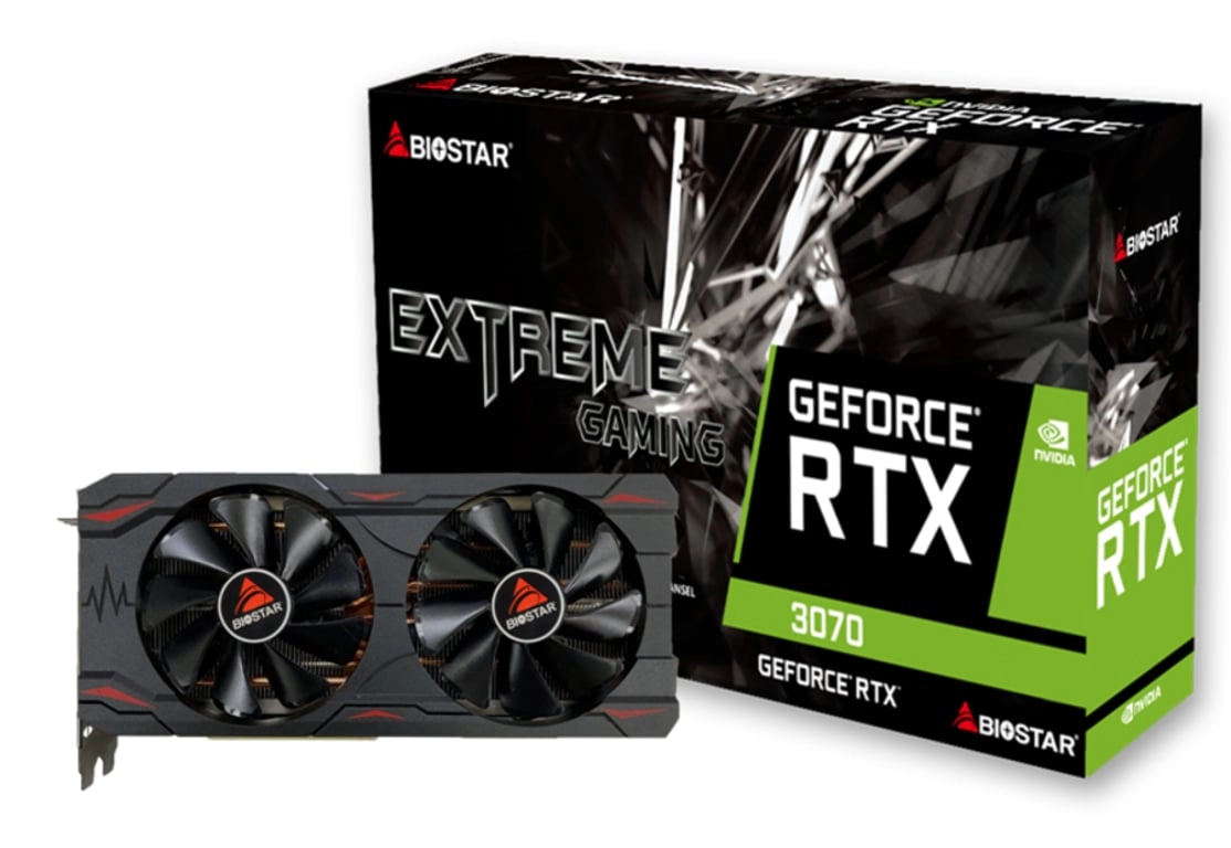 Biostar GeForce RTX 3070 8GB VN3706RM82