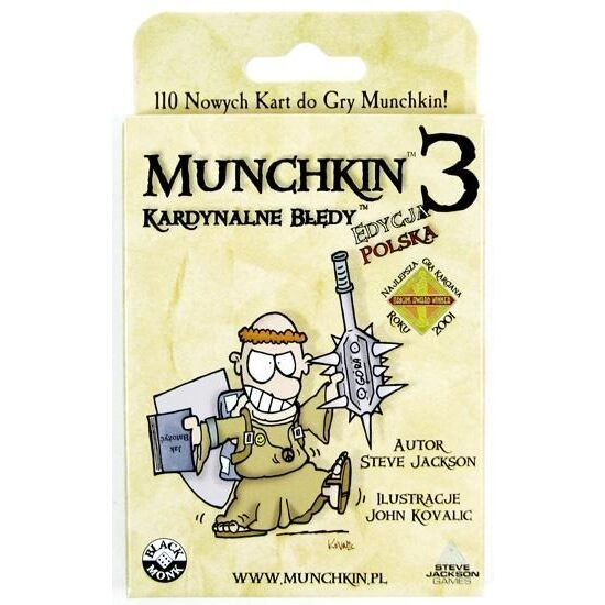 Melnais mūks Munčkins 3 — kardinālas kļūdas