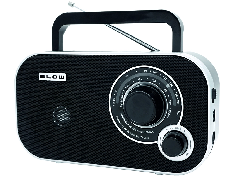 77-543# Portable analog radio am/fm blow