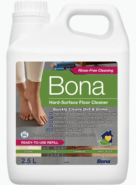 Bona cleaner for ceramic and laminate