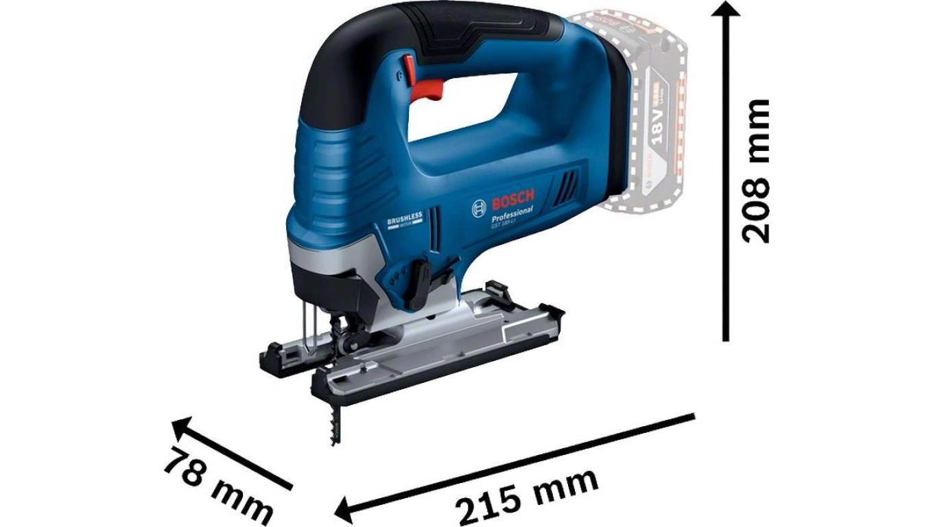 Bosch GST 185-LI power jigsaw 3500