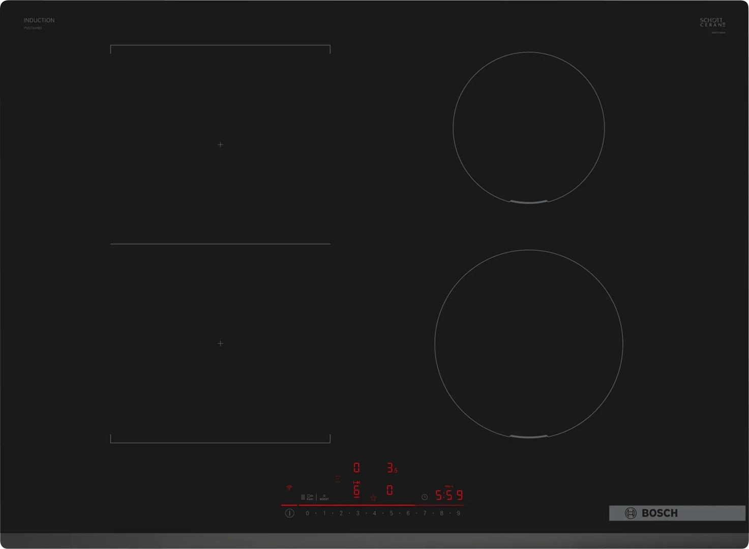Bosch Serie 6 PVS731HB1E hob Black