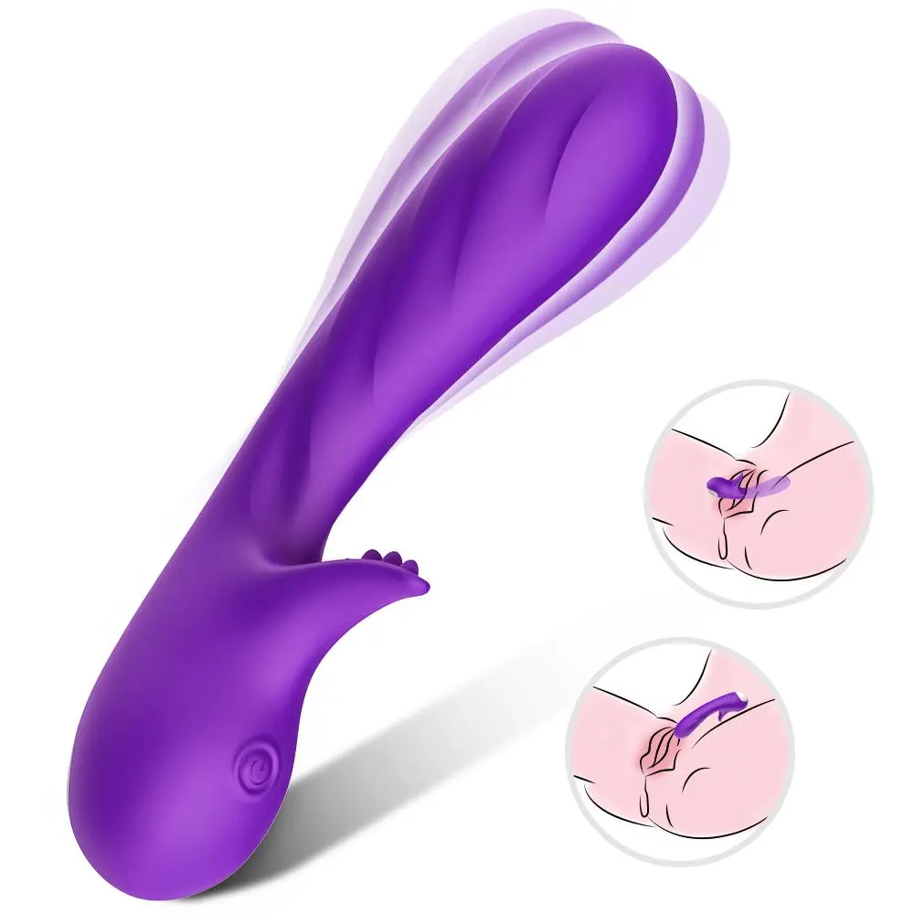 G-spot vibrator clit massager 18 cm