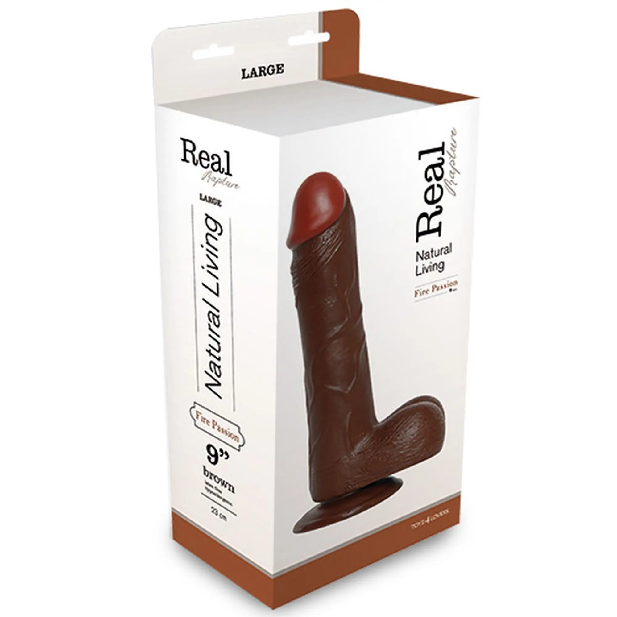 Dark brown dildos thick penis with