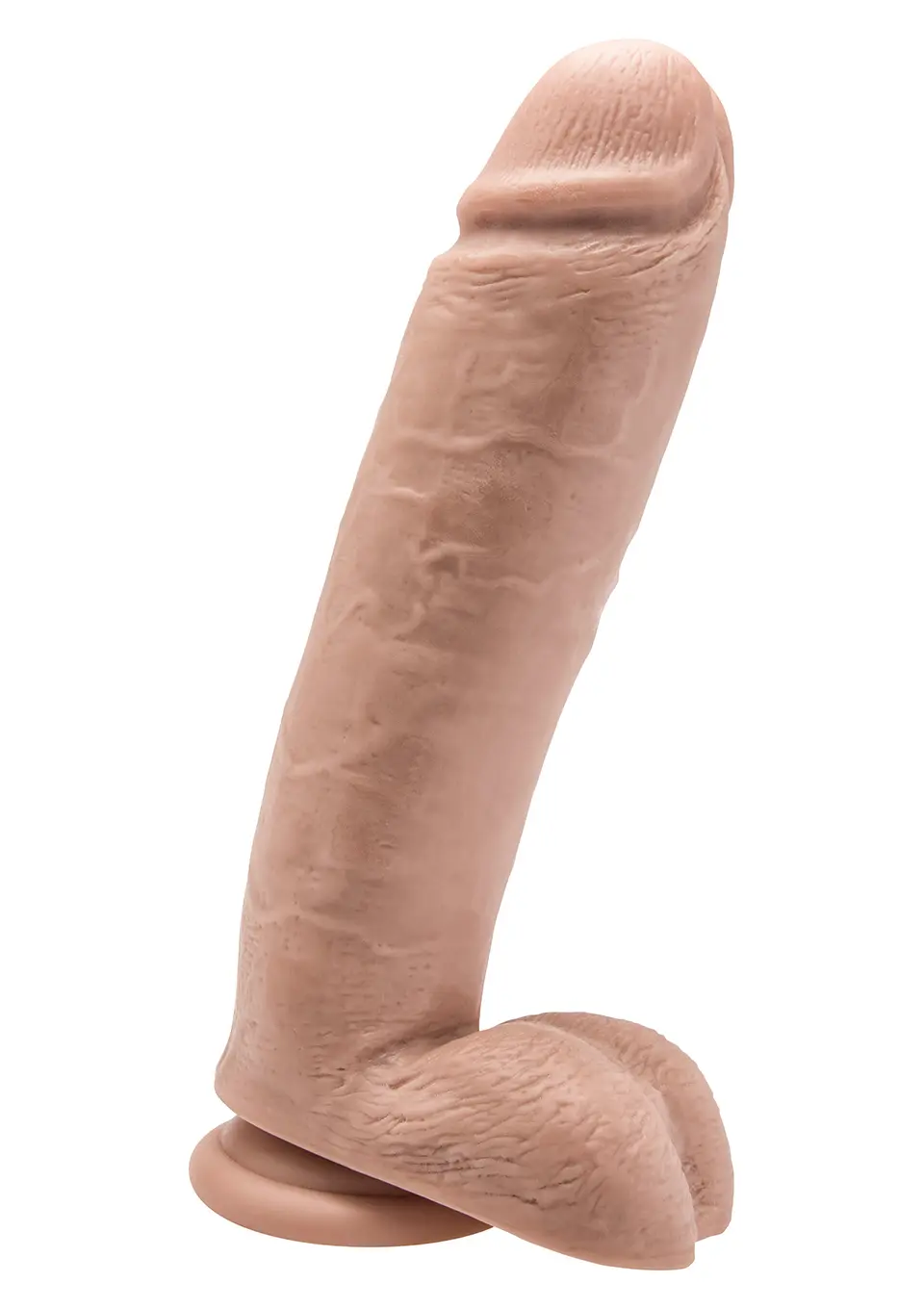 Vibrator on suction cup large realistic
