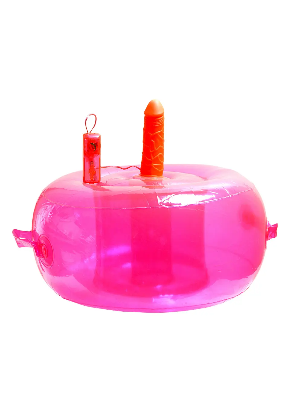 Vibrating sex seat with penis handles