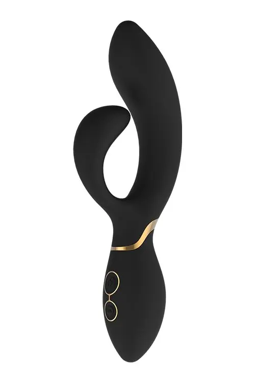 Bendable Rabbit Vibrator with Massager for