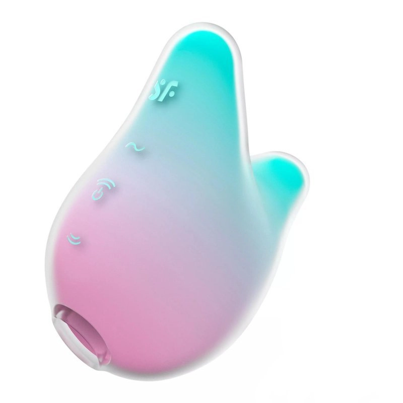 SATISFYER_Mermaid Vibes stymulator łechtaczki Mint/Pink 4061504049748