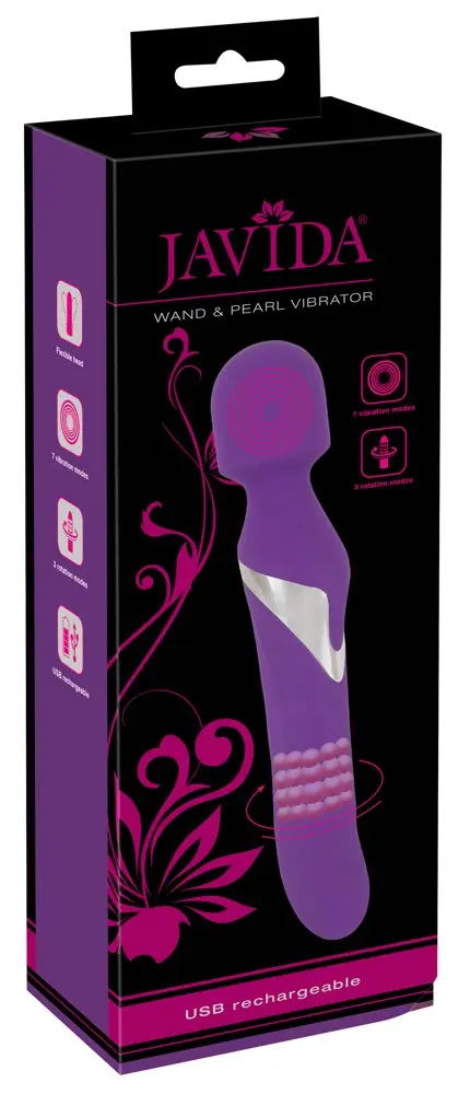 Javida Wand amp;amp; Pearl Vibrator