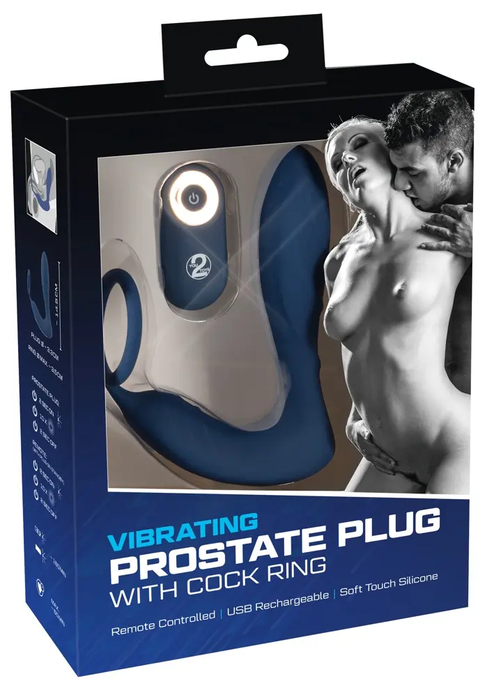 Vibrating Prostate Plug with C 4024144607150