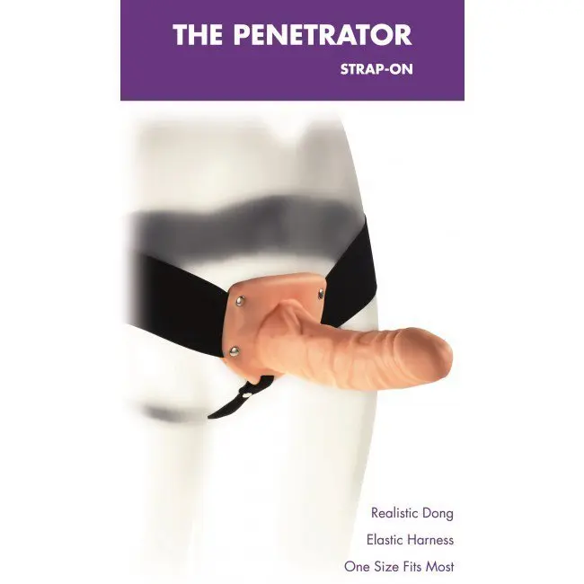 Realistic penis member dildos on straps