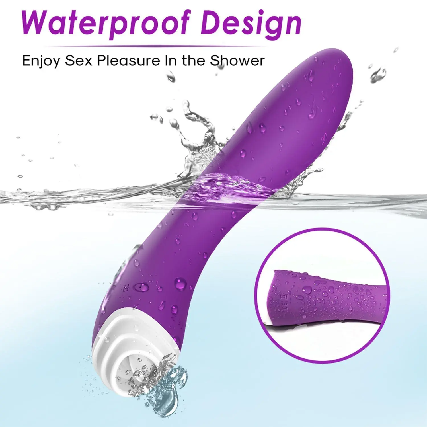 G-spot vibrator massager 19cm 9 modes