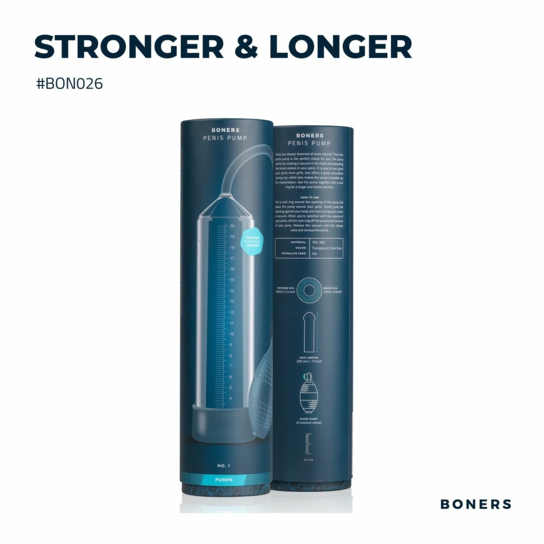 Penis Pump No. 1 55-BON026 8719497668052