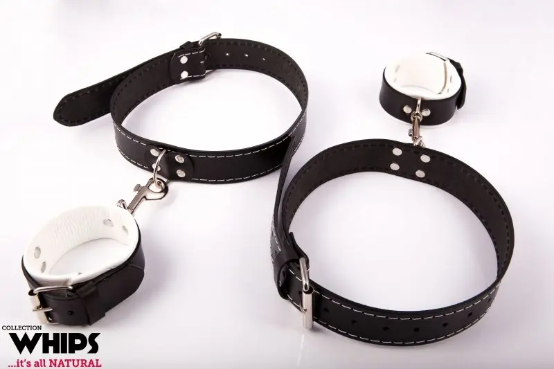 Handcuffs - Men`s Thigh Handcuffs White