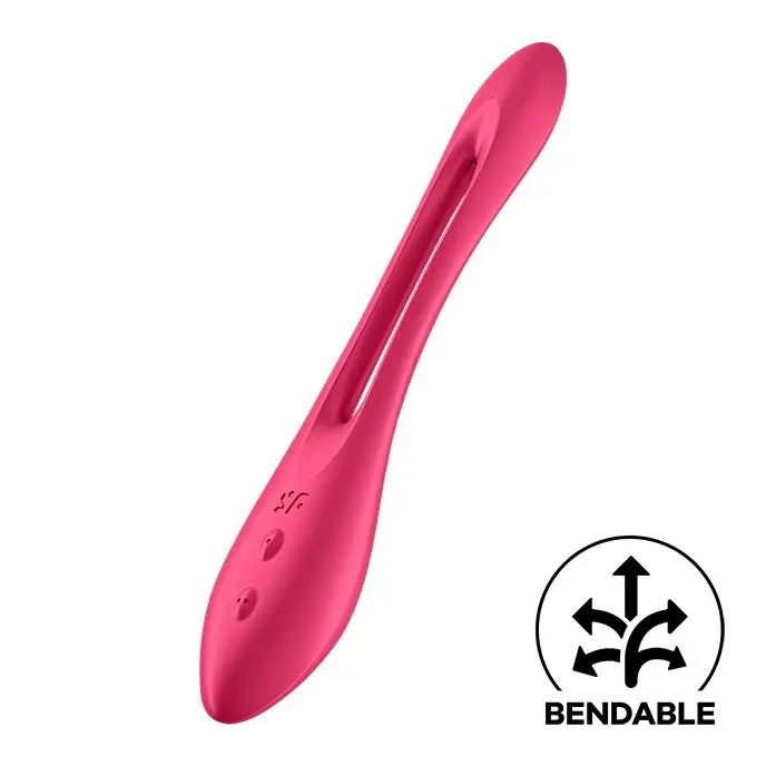 SATISFYER_Elastic Joy Multi Vibrator wibrator Red