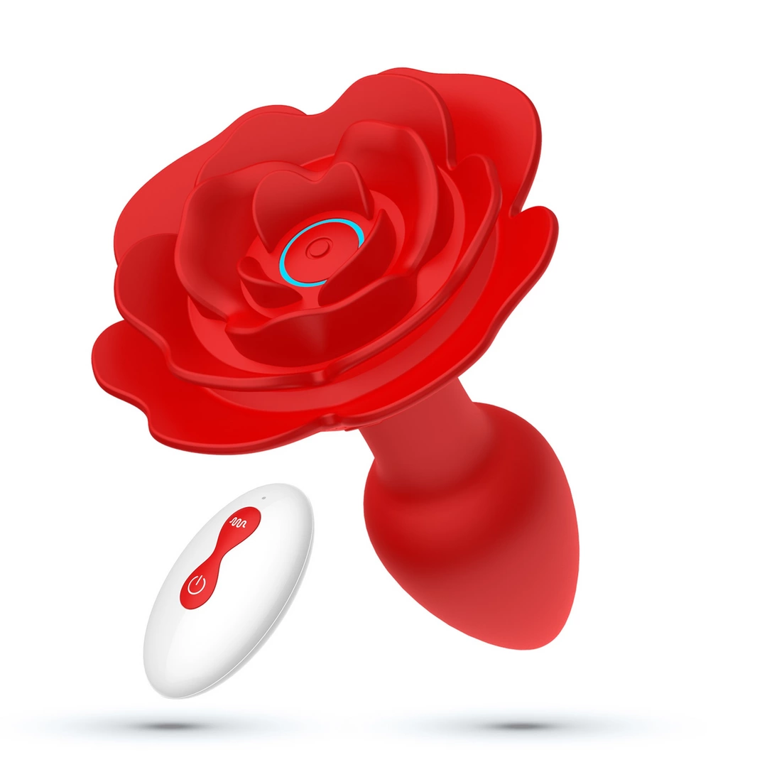 Crushious Giulietta Rotating Rose Plug Red