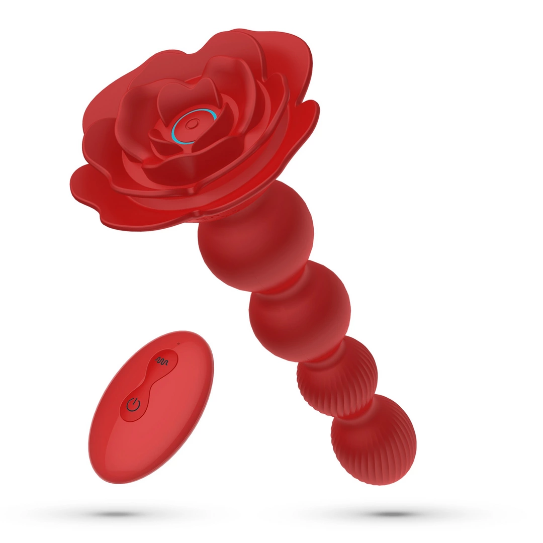 Crushious Rosaline Rotating Rose Plug Red