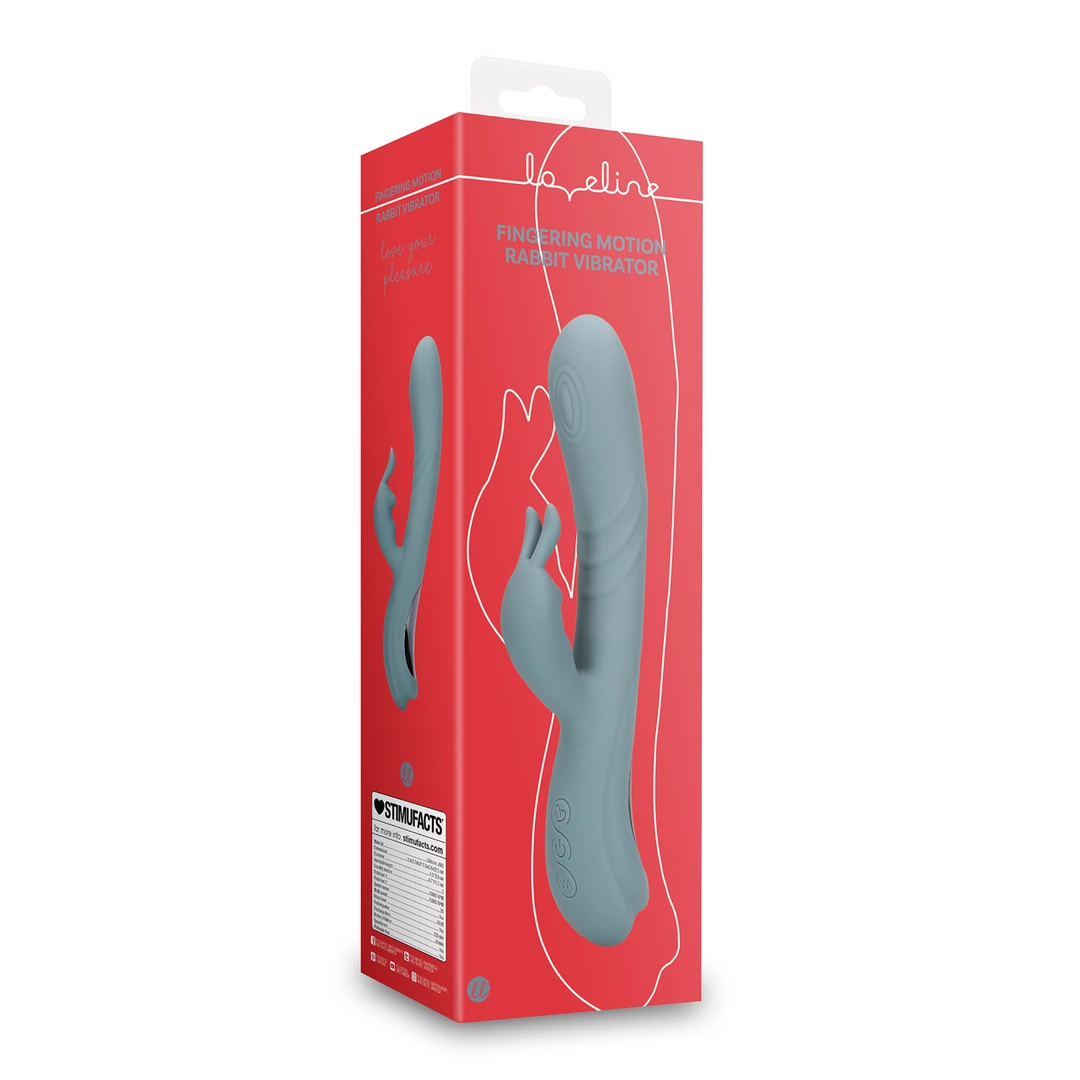 Loveline Weathervane Grey Dual-Action Rabbit Model