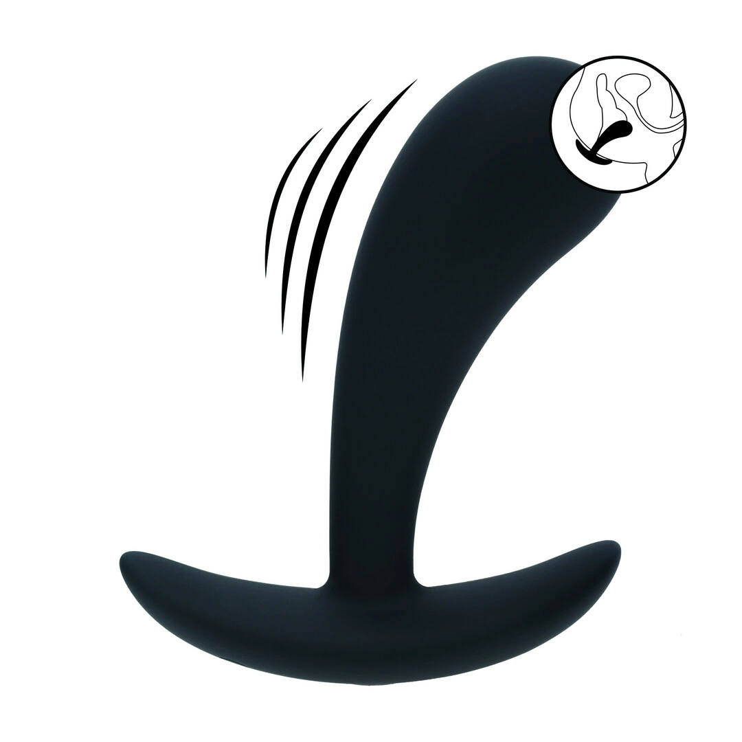 Wibrujący Silikonowy Stymulator Prostaty Kork Analny