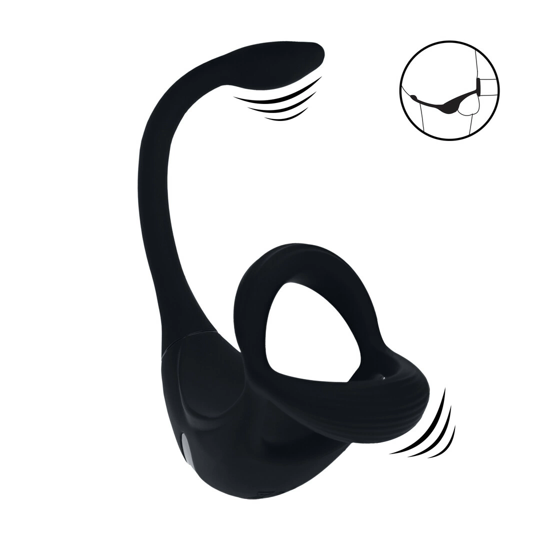 LEVELZ O-Remote Silicone Tri Ring  Prostate