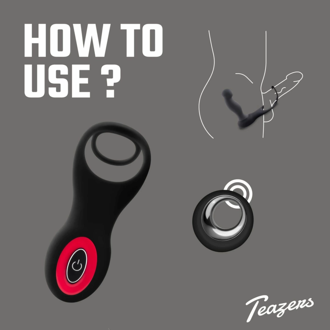 Teazers Prostate Vibrating Intimate System with