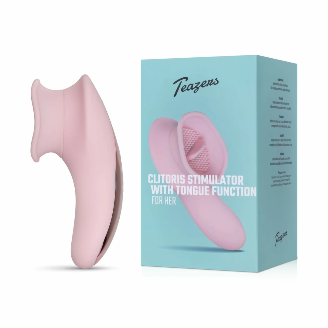 EasyToys Clitoral Stimulator with Thong Pink