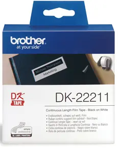 Brother White Continuous Film Tape DK-22211