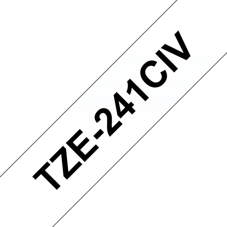 Brother TZE-241CIV label-making tape TZ TZE241CIV