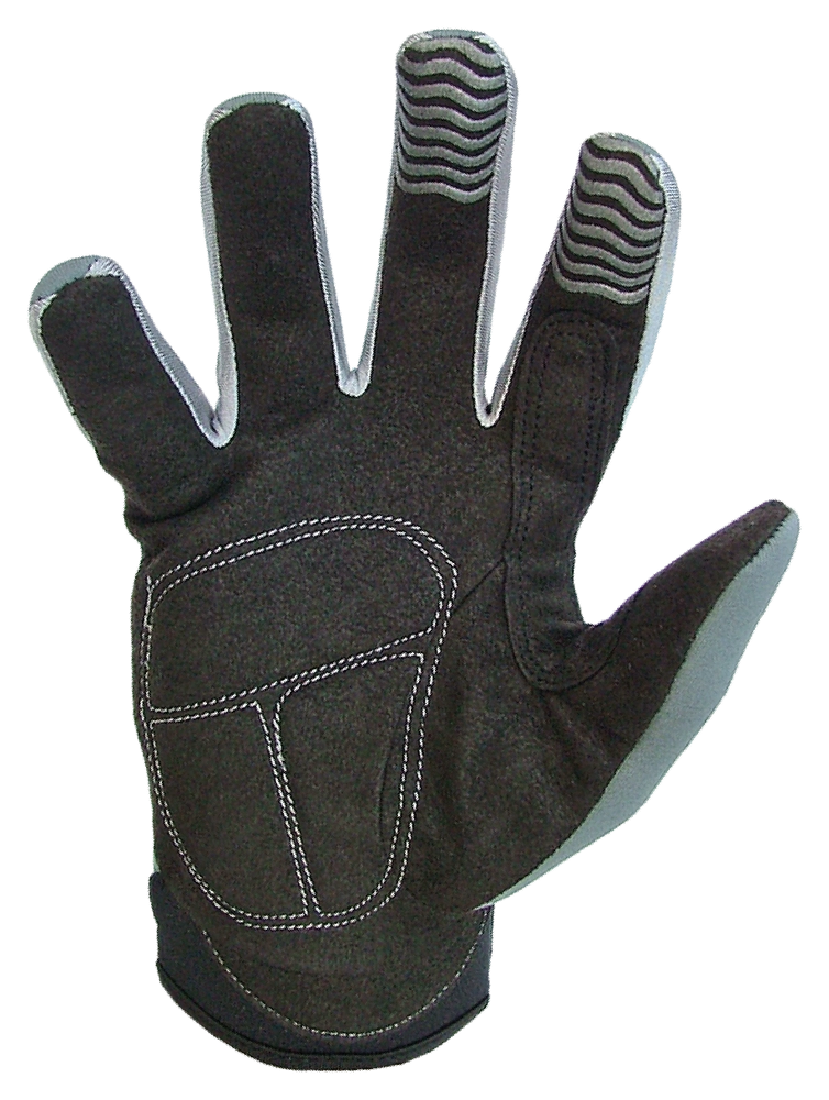 CAT synth gloves leather pad neoprene