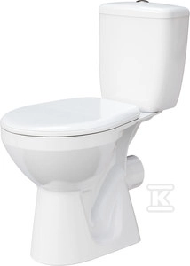 Cersanit Mito Grey compact toilet set