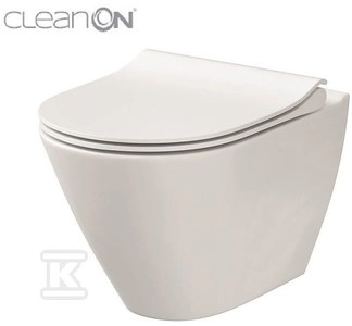 Miska WC Cersanit City Oval Clean