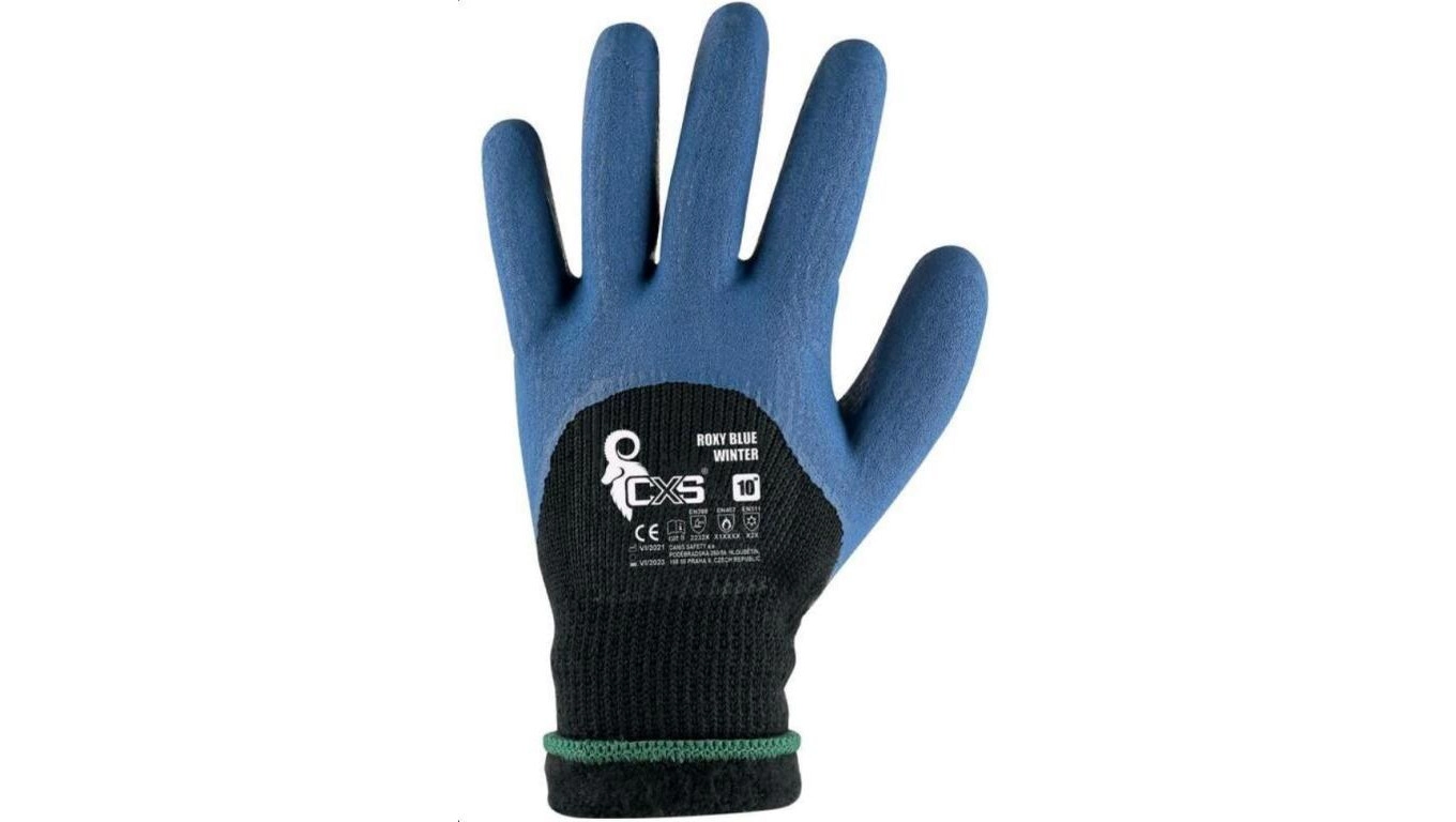 COATED GLOVE  INSULATED CXS ROXY BLUE