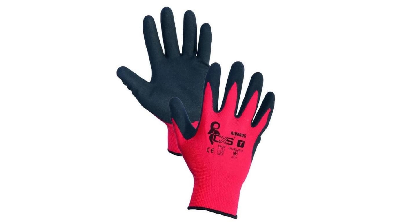 CXS ALVAROS COATED PROTECTIVE GLOVES SIZE