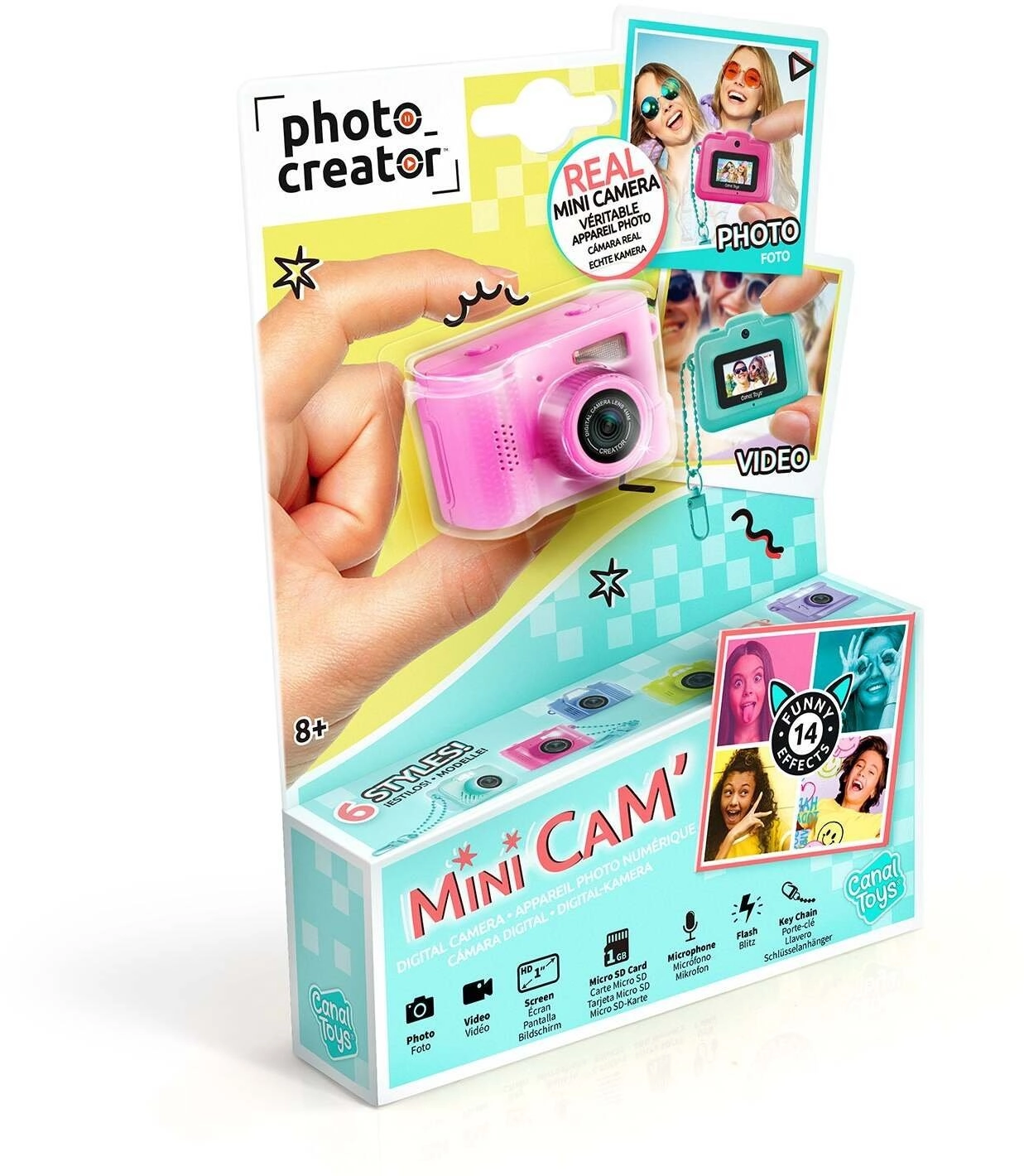 Canaltoys Thekendisplay 6x Mini Digital Camera