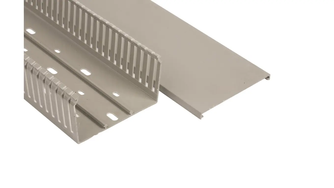 Comb tray 100x60x2000mm light grey E174