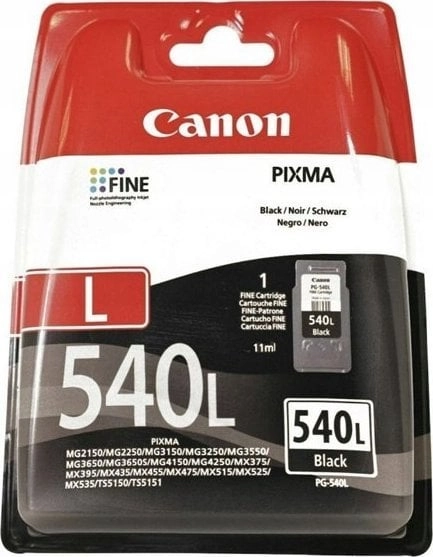 PG-540L BL EUR SEC/BLACK L INK
