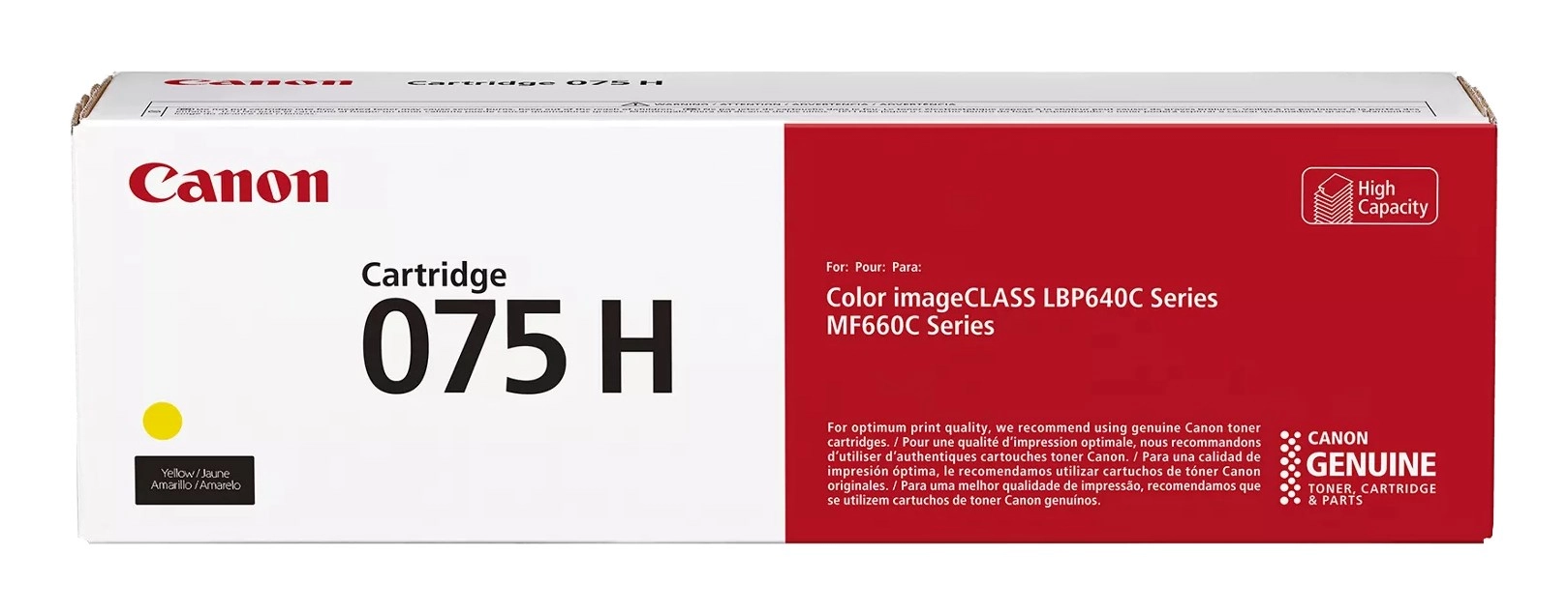 Canon 075 H standard color cartridge