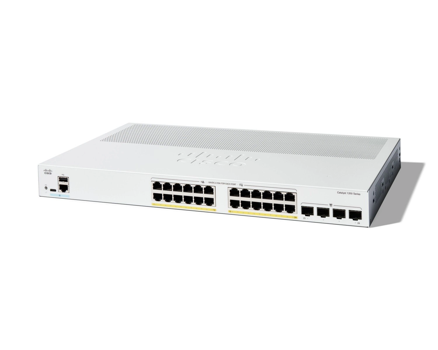 Cisco Catalyst 1200-24P-4G Smart Switch 24