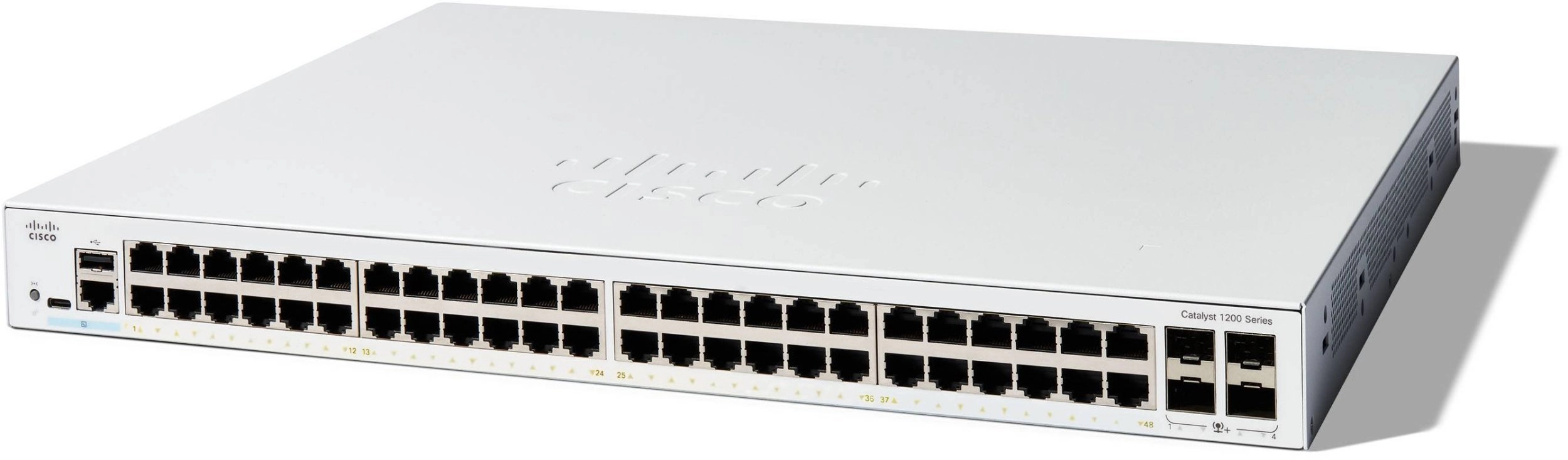 Cisco Catalyst C1200-48T-4X-RF Network Links Managed