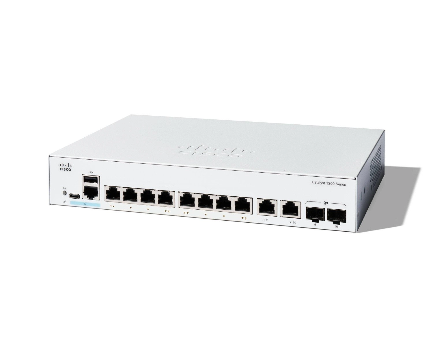 Cisco Catalyst 1200-8T-E-2G Smart Switch  8