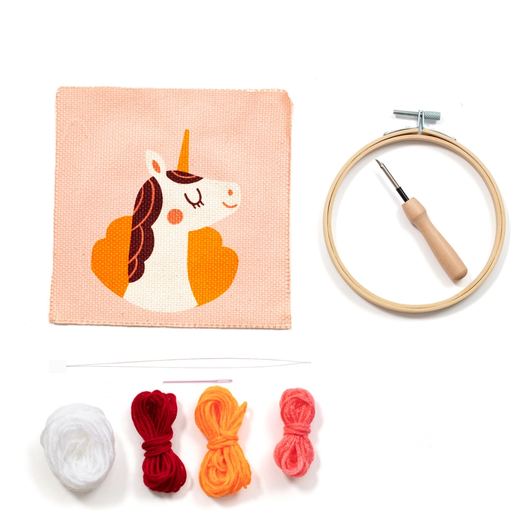Punch Needle Set Unicorn 13cm 3609510541507