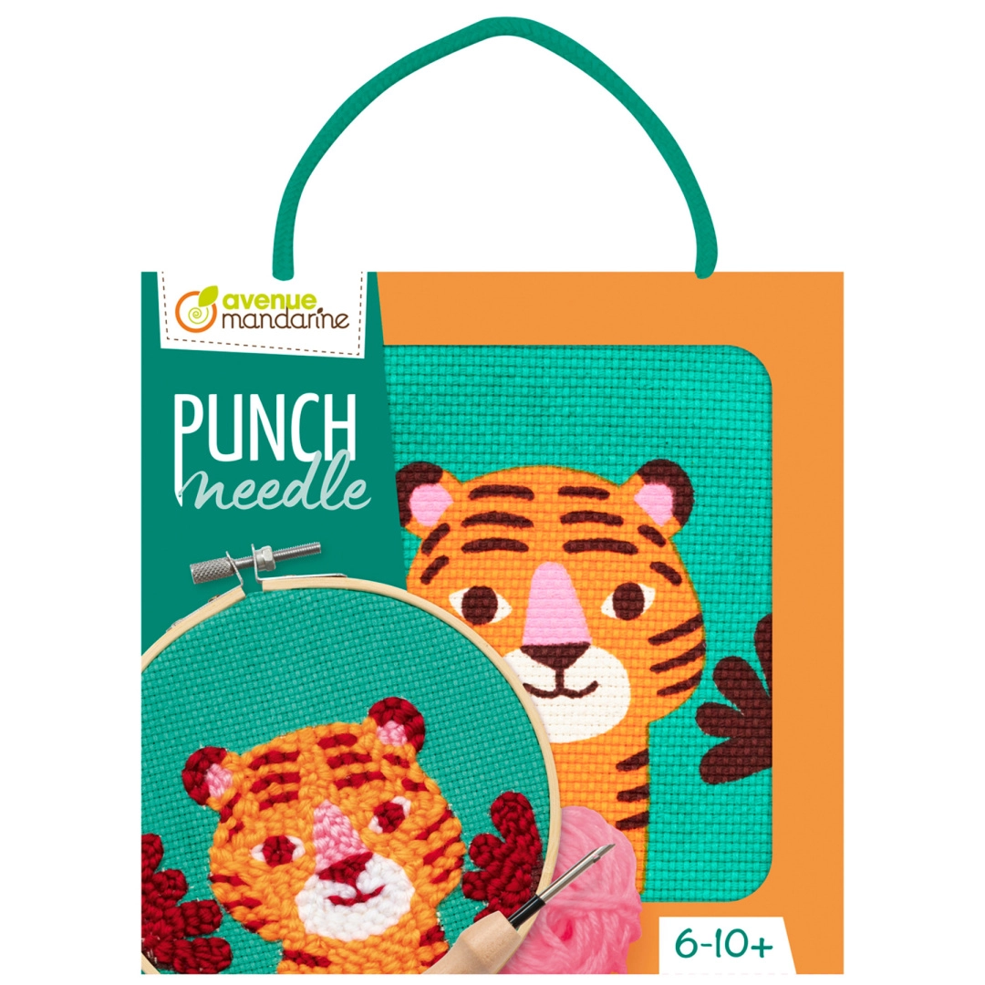 Punch Needle Tygrysek 13cm 3609510541514