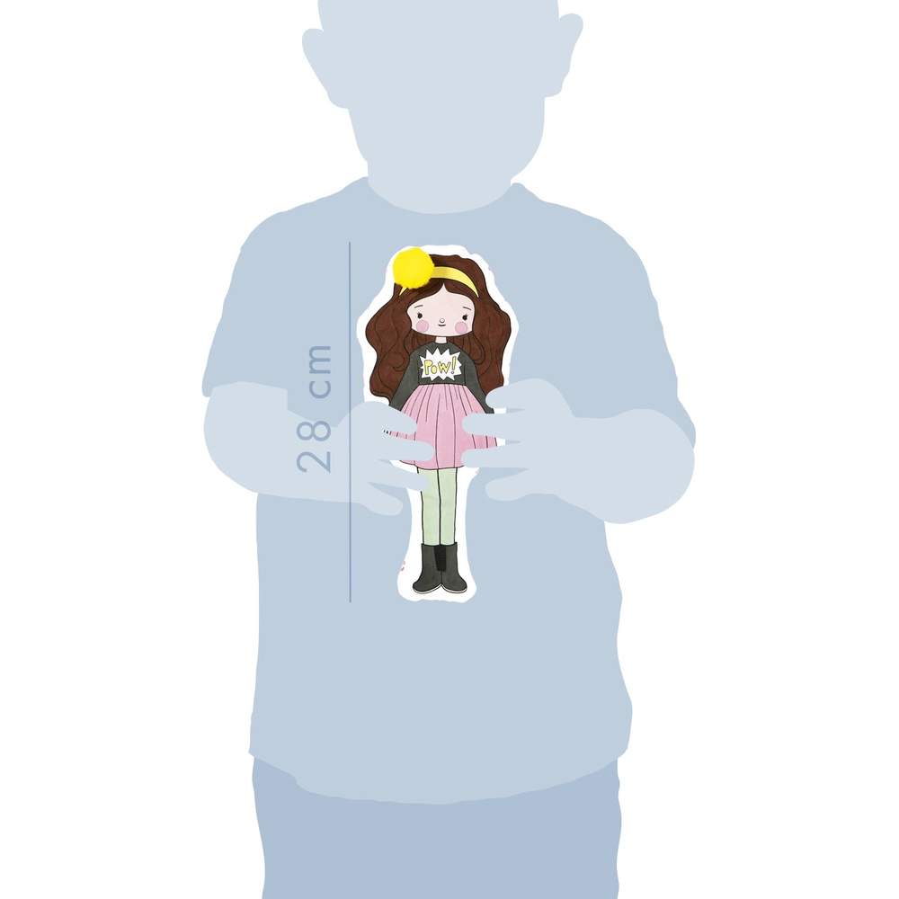 Clara doll made of fabric to